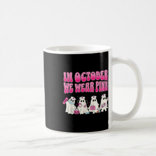Groovyで10月We衣服ピンクナース乳がん コーヒーマグカップ