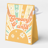 Groovyとワイルドレトロサン子供の誕生日 フェイバーボックス (裏面サイド)