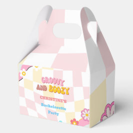 GroovyとBoozyバチェロレッテDecor 70s フェイバーボックス