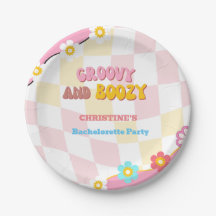 GroovyとBoozyバチェロレッテDecor 70s