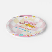 GroovyとBoozyバチェロレッテDecor 70s ペーパープレート (アングル)