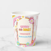 GroovyとBoozyバチェロレッテDecor 70s 紙コップ (正面)