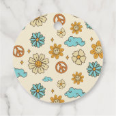 Groovyのレトロレインボー1st誕生日を取得しよう フェイバータグ (裏面)