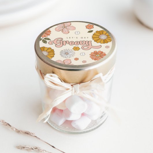 Groovyのヴィンテージフローラの女の子を取得しよう ラウンドシール