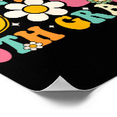 Groovyの学校の最後の日の6年生の卒業 ポスター (角)