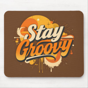 Groovyの滞在 マウスパッド