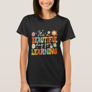 Groovyの美しい日学に戻るScho Tシャツ