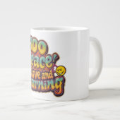 Groovyの100日学 ジャンボコーヒーマグカップ (正面右)