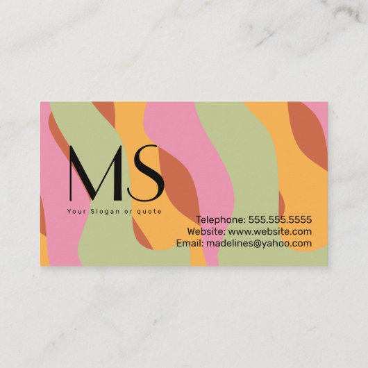 Groovyまつ毛サロン技術者の名刺 名刺 (裏面)