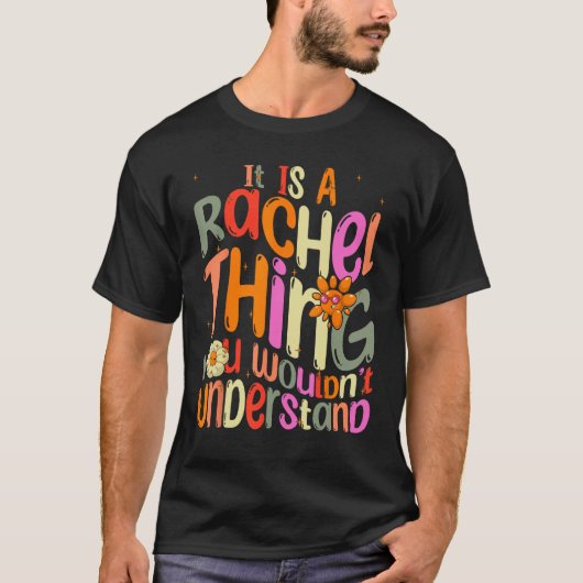 Groovyを理解できないレイチェルの事だ Tシャツ (正面)