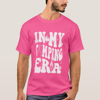 Groovyインマイキャンピングエラレトロサマーカンパーレディース Tシャツ