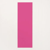 Groovyオ渦巻形のレンジとピンクのパターン ヨガマット (裏面)