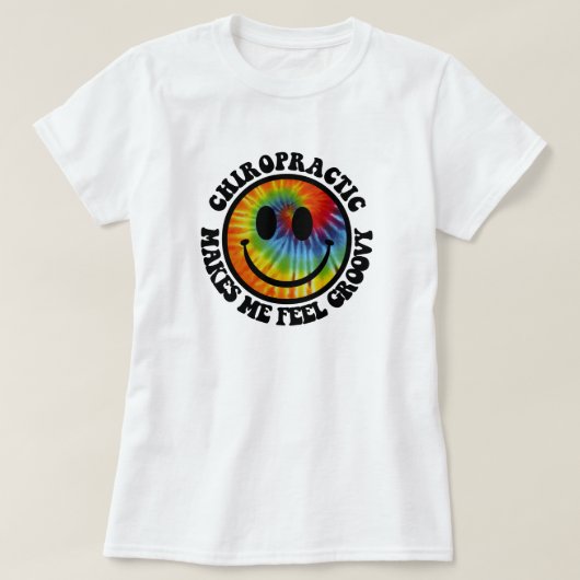 GroovyカイロプラクティックTシャツ Tシャツ (デザイン正面)