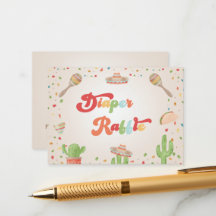 Groovyカラフル Fiestaおむつラッフルベビーシャワー