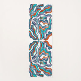 Groovyカラフル Waterカラー ヨガマット