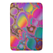 Groovyカラーバースト バスマット (正面縦)