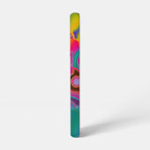 Groovyカラーバースト Samsung Galaxyケース (左側面)