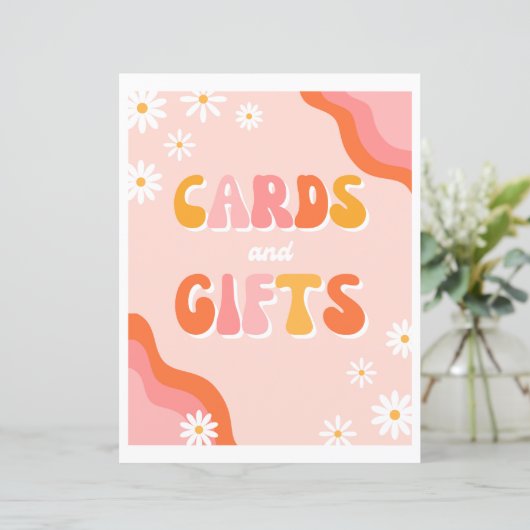 Groovyカードとギフトサイン | Groovy記号 (スタンド正面)