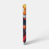 Groovyガールポートレート電話ケース Samsung Galaxyケース (左側面)