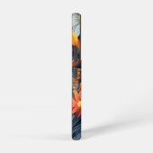 Groovyガールポートレート電話ケース Samsung Galaxyケース (右側面)