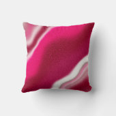 Groovyキャンデクールィー赤ピンクのクリスマスアクセント クッション (裏面)