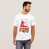 GroovyギターベアTシャツ Tシャツ (正面フル)