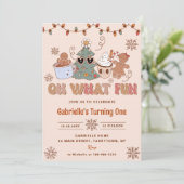 Groovyクリスマスオハイズパーティー何おもしろい 招待状 (スタンド正面)