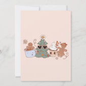 Groovyクリスマスオハイズパーティー何おもしろい 招待状 (裏面)