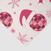 Groovyクリスマスサンタディスコボールパターン 薄葉紙 (詳細)