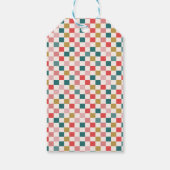 Groovyクリスマスプレゼントラベル ギフトタグ (裏面)