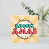 Groovyクリスマスホリデーレトロカートゥーン文字 (スタンド正面)