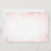 Groovyクリスマス誕生日写真 サンキューカード (裏面)