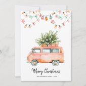 Groovyクリスマス70sクリスマスカード シーズンカード (正面)