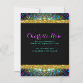 Groovyグローブラックライトバルミツワーサンキューカード サンキューカード (裏面)