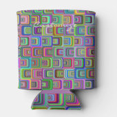 Groovyサイケデリック hippie-スタイルサンダー_Cove 缶クーラー (裏面)