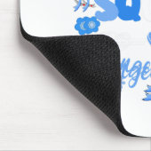 Groovyサポートスクワッドブルーリボン糖尿病待ち マウスパッド (コーナー)