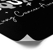 Groovyサポートスクワッド肺がん認識度ホワイトR ポスター (角)