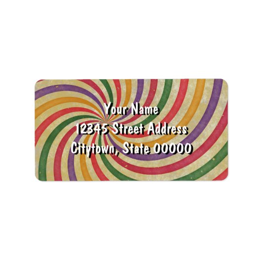 Groovyスパイラルサンビームレイスワールデザイングランギー ラベル (正面)