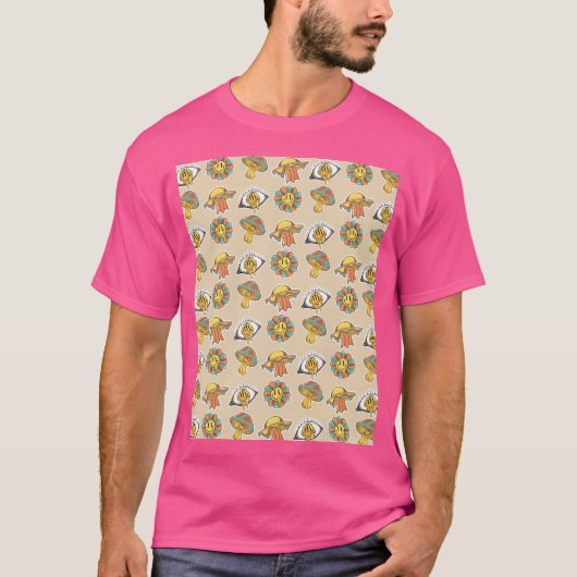 Groovyスマイル1 Tシャツ (正面)