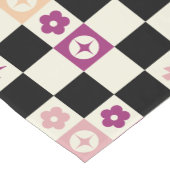 Groovyチガーリーェッカーボード, Y2K ショートテーブルランナー (コーナー)