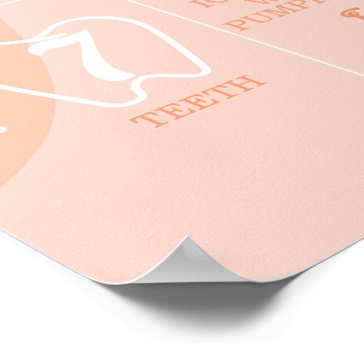 Groovyデイジー最初の誕生日マイルストーン記号 ポスター (角)