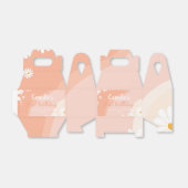 Groovyデイジー誕生日パーティーの好意ボックス フェイバーボックス (折り畳みなし)