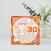 Groovyデイジー/日の背景 招待状 (スタンド正面)