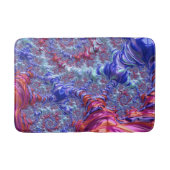 Groovyデジタカラフルルトリップ（幻覚体験）のような抽象芸術フラクタル バスマット (正面)