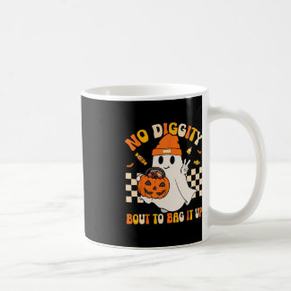 Groovyハロウィーン幽霊ブノディギティブトバッグ コーヒーマグカップ