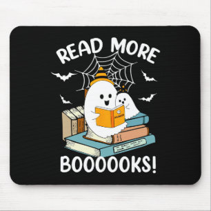 Groovyハロウィーン幽霊読もっとブーオークスライブラリア マウスパッド