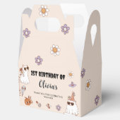 Groovyハロウィーン誕生日パーティー フェイバーボックス (オープン)