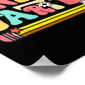 Groovyハローチャーチランドヴィーブレトロ先生バック ポスター (角)