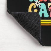 Groovyハローチャーチランドヴィーブレトロ先生バック マウスパッド (コーナー)