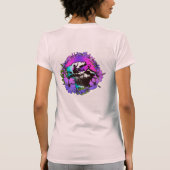 Groovyハワイアンサーファー1960のレトログラフィックティー Tシャツ (裏面)